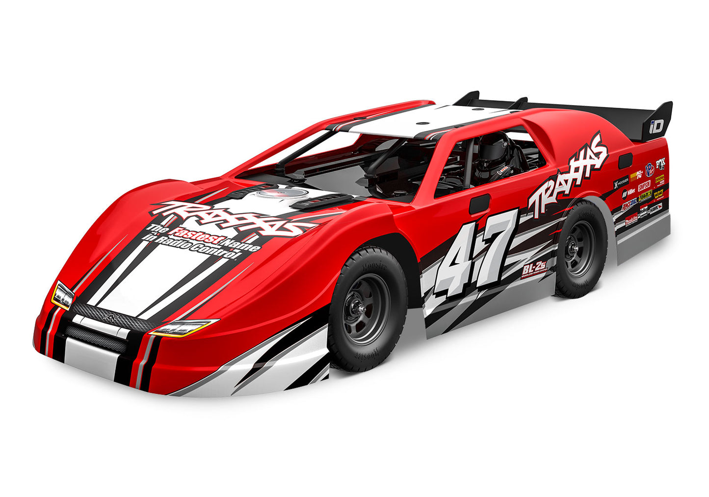 TRAXXAS - Slash Late Model BL-2s RED (104364-74-RED)