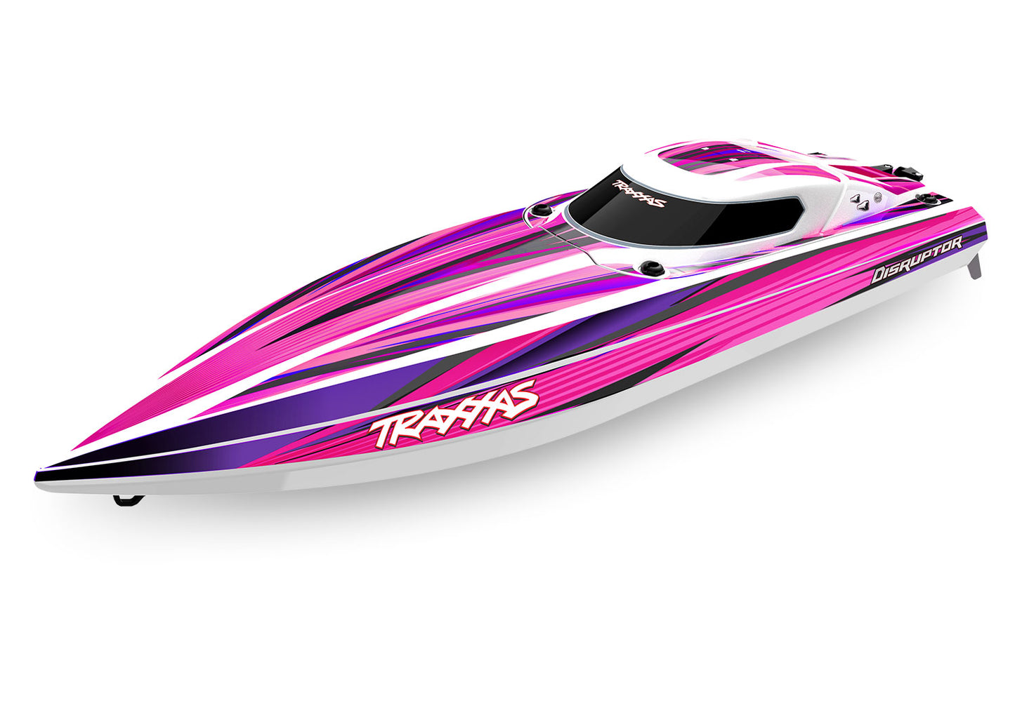 TRAXXAS - DISRUPTOR RACE BOAT 4S VXL (106064-4-PINK) (open box display)