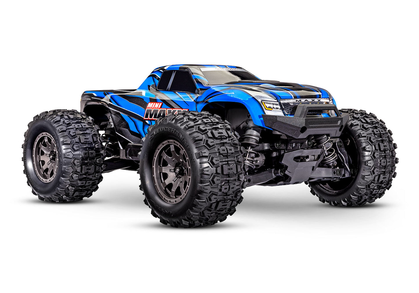 TRAXXAS - MINI MAXX BL-2S 4WD W/USB-C (107154-1-BLUE)
