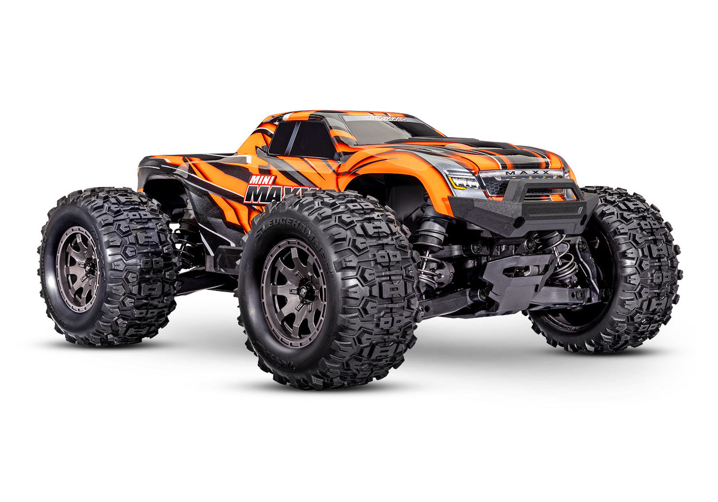 TRAXXAS - MINI MAXX BL-2S 4WD W/USB-C (107154-1-ORNG)
