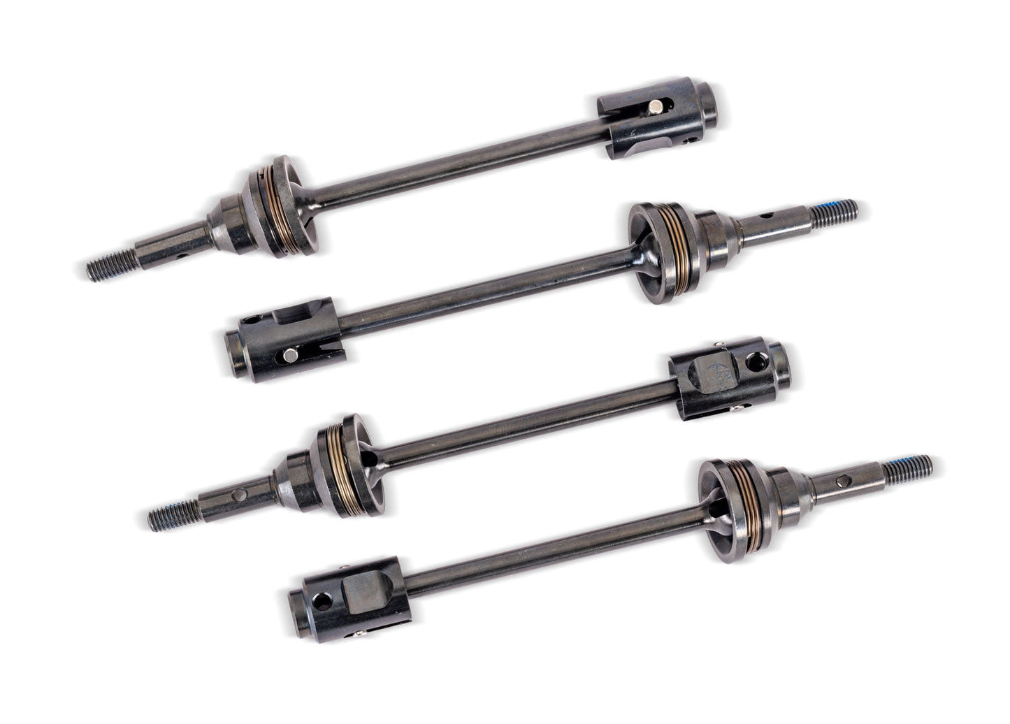 TRAXXAS - WideMaxx Steel CV Driveshafts & Drive Cups (4) (10789X)