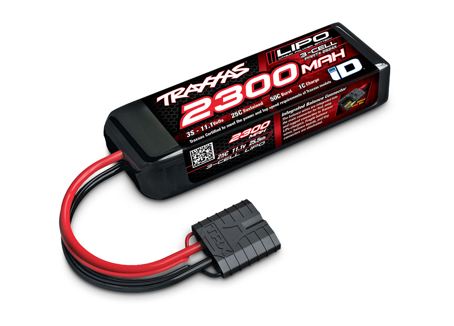 TRAXXAS - 3S LIPO 2300MAH 11.1V 30C (2824X)