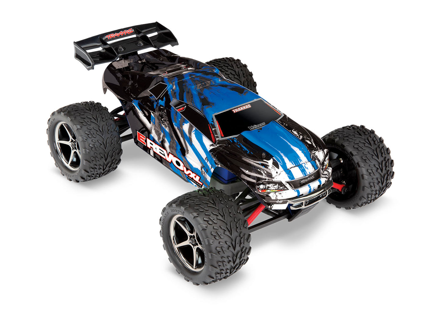 TRAXXAS - 1/16 E-REVO VXL RTR W/TSM (71076-8-BLUEX)
