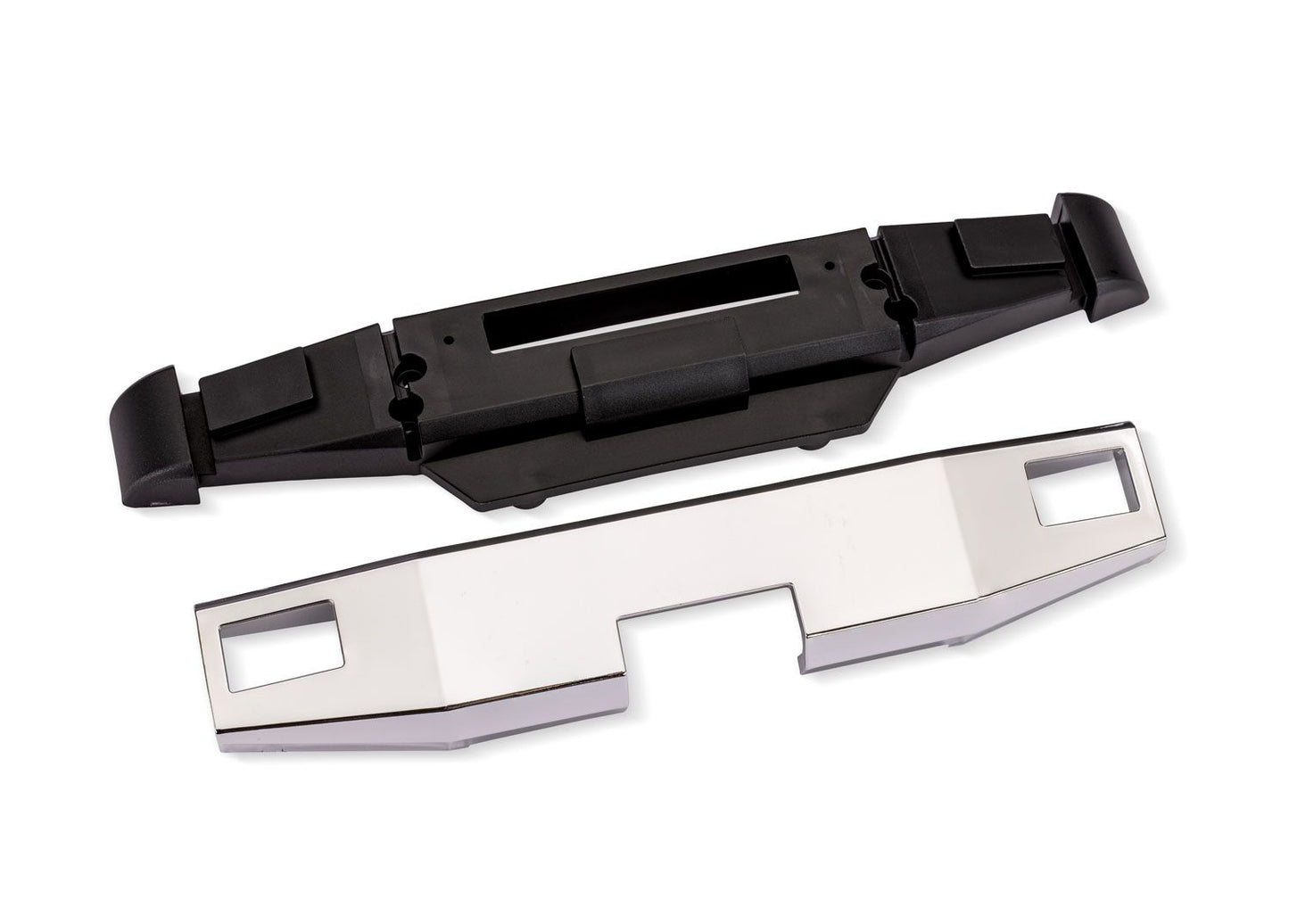 TRAXXAS - X-Truck BIGFOOT #8 4X4 Chrome Front Bumper w/ Support (7686)