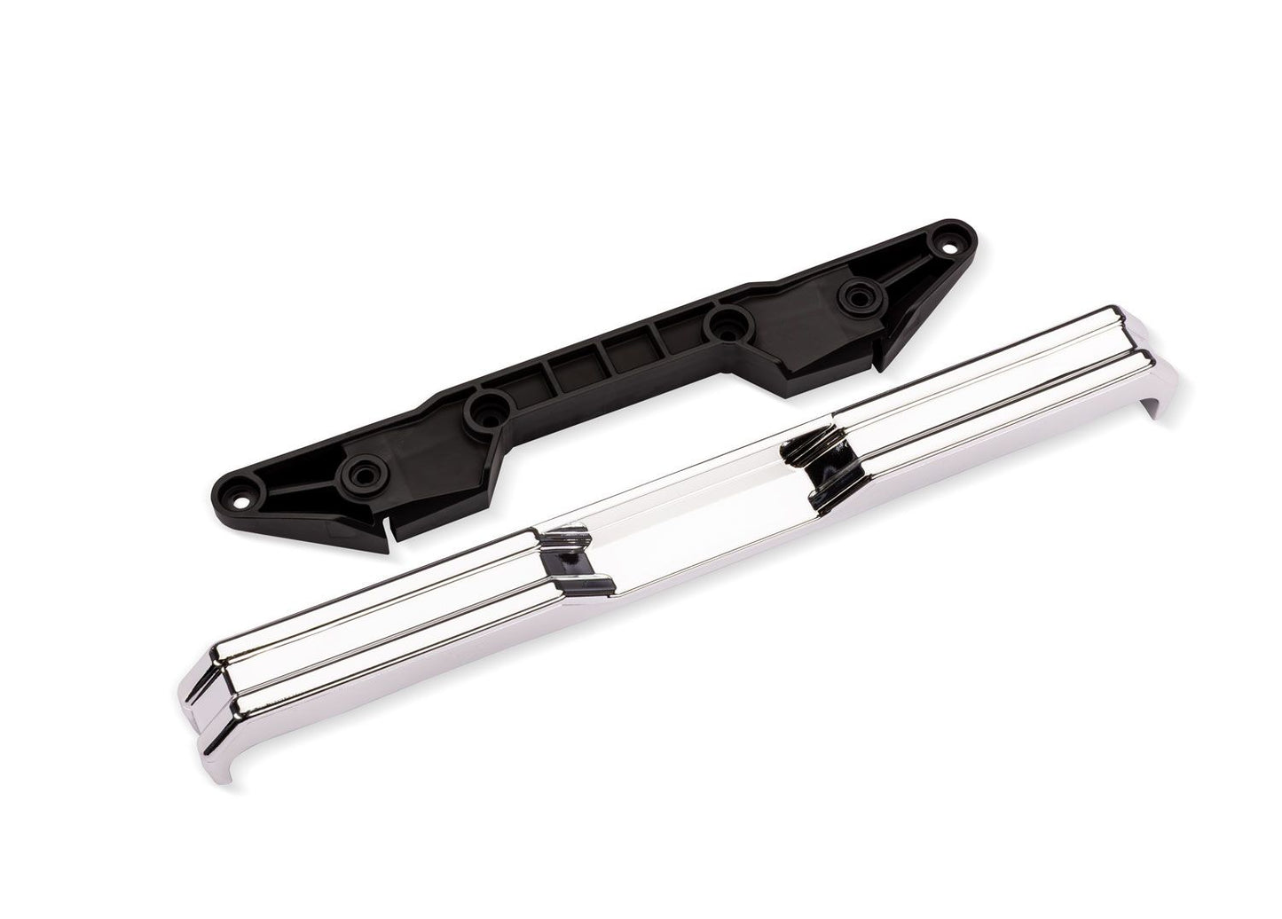TRAXXAS - X-Truck BIGFOOT #8 4X4 Chrome Rear Bumper w/ Support (7687)