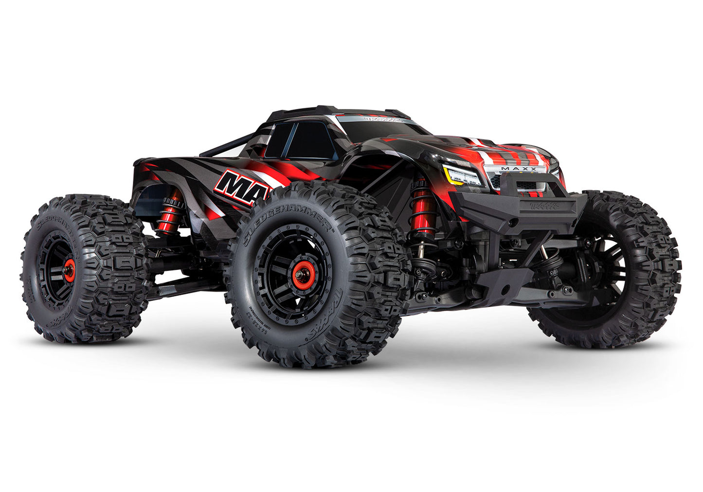 TRAXXAS - MAXX WITH WIDEMAXX (89086-4-RED)