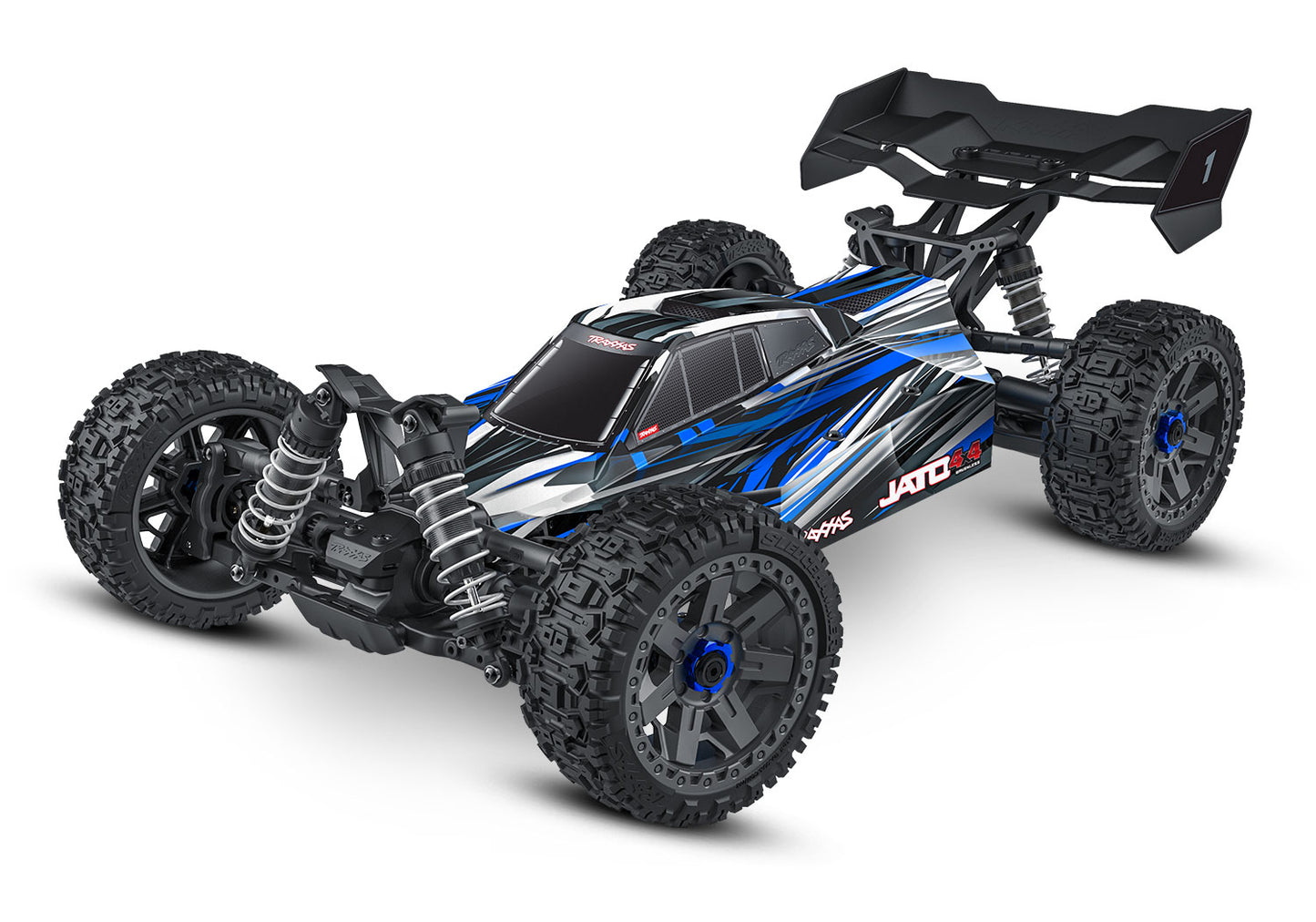 TRAXXAS - JATO 4X4 BRUSHLESS BL-2S (90154-4-BLUE)