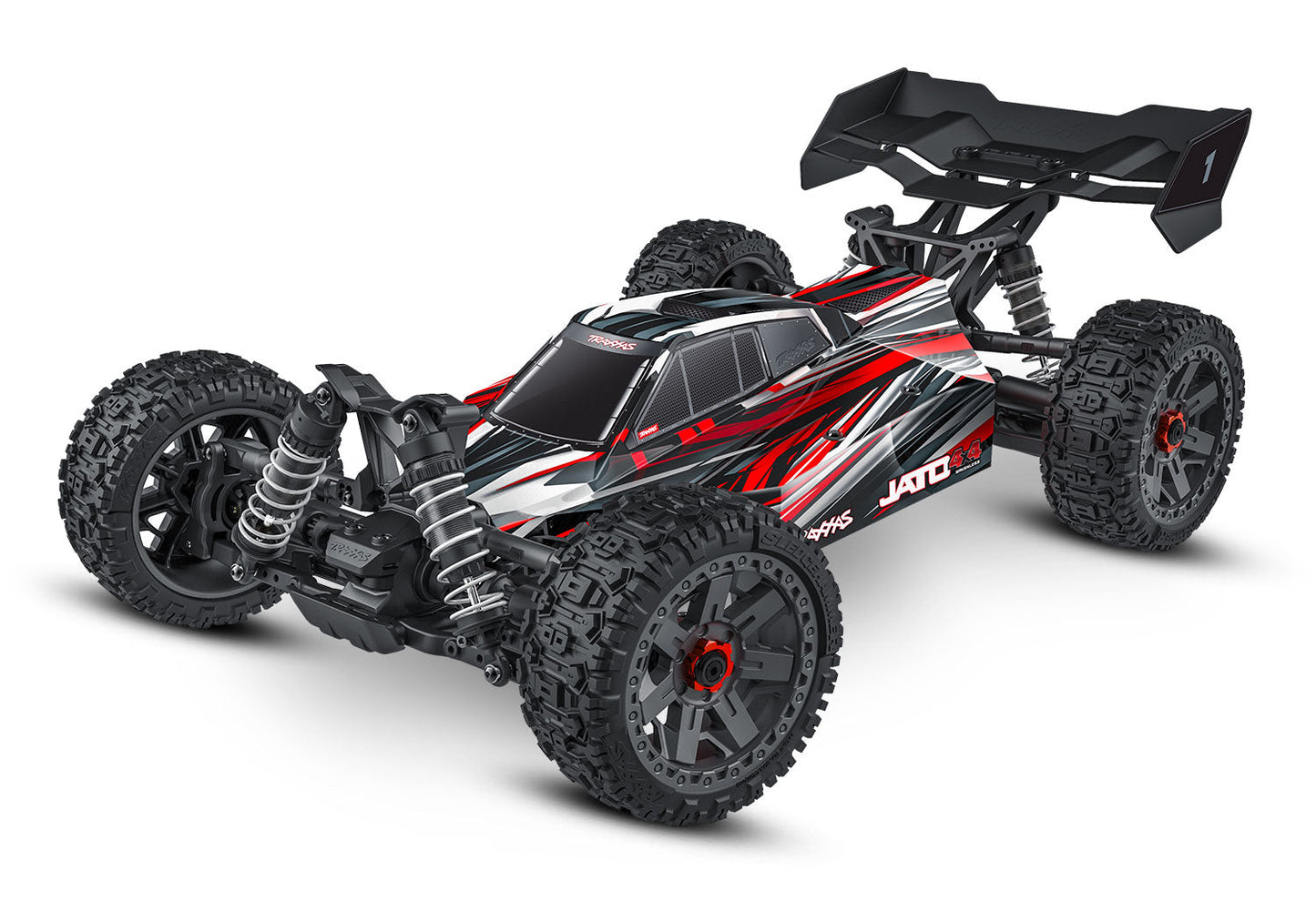 TRAXXAS - JATO 4X4 BRUSHLESS BL-2S (90154-4-RED)