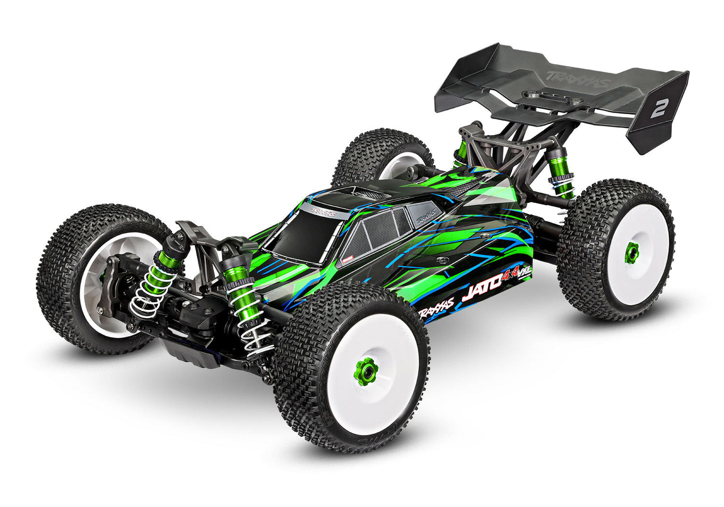 TRAXXAS - JATO 4X4 VXL 4S (90386-4-GRN)