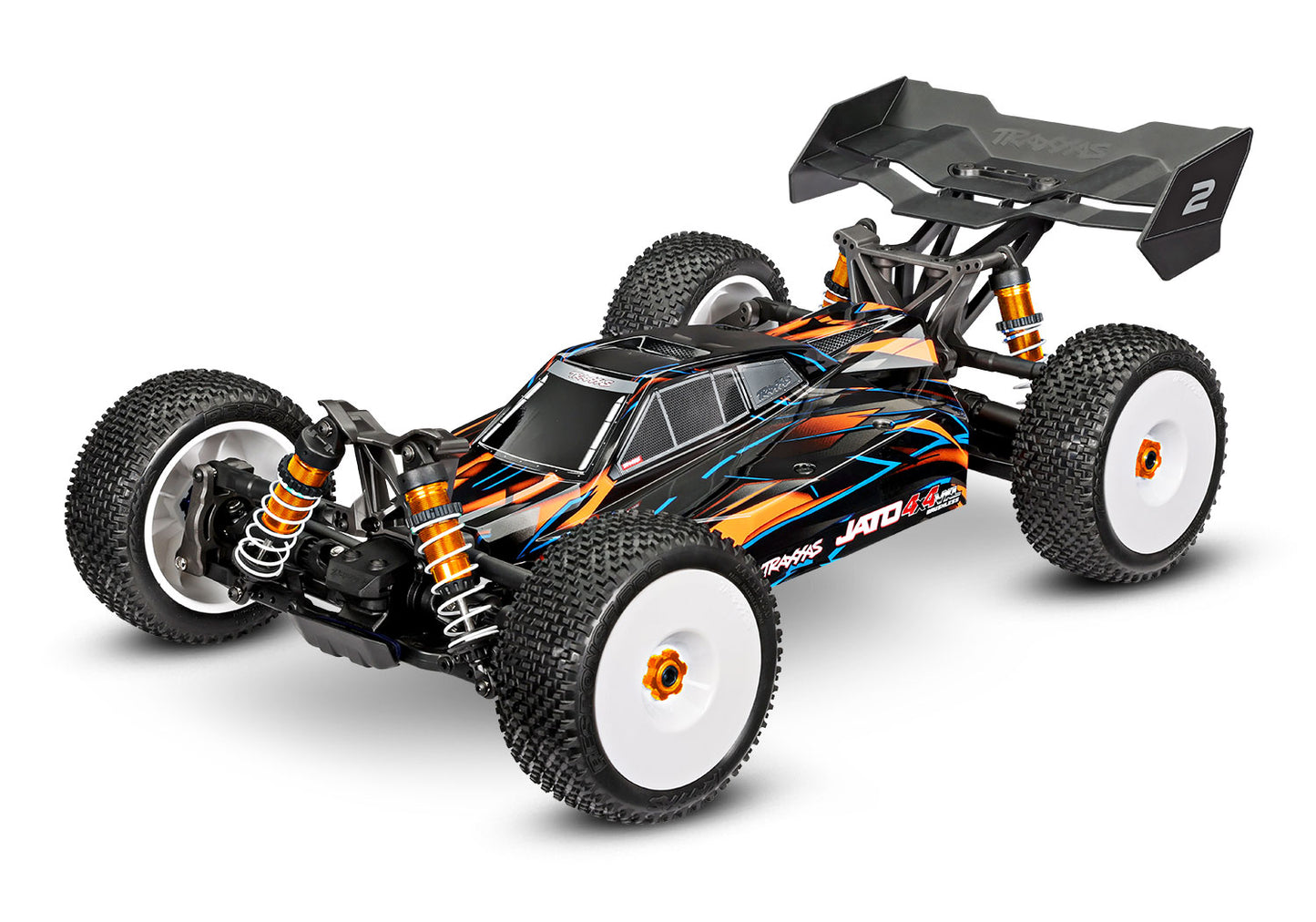 TRAXXAS - JATO 4X4 VXL 4S (90386-4-ORNG)