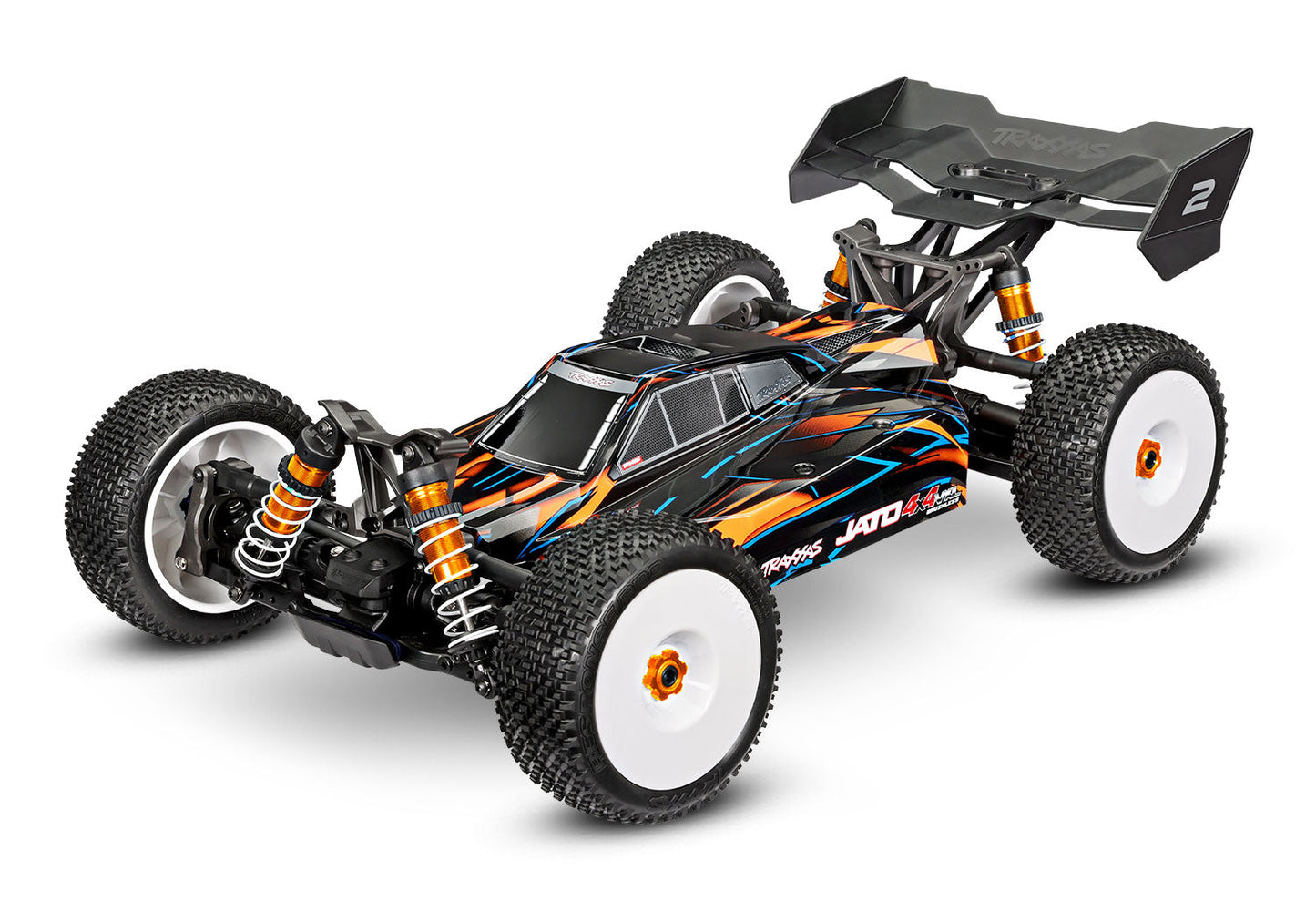 TRAXXAS - JATO 4X4 VXL 4S (90386-4-ORNG)