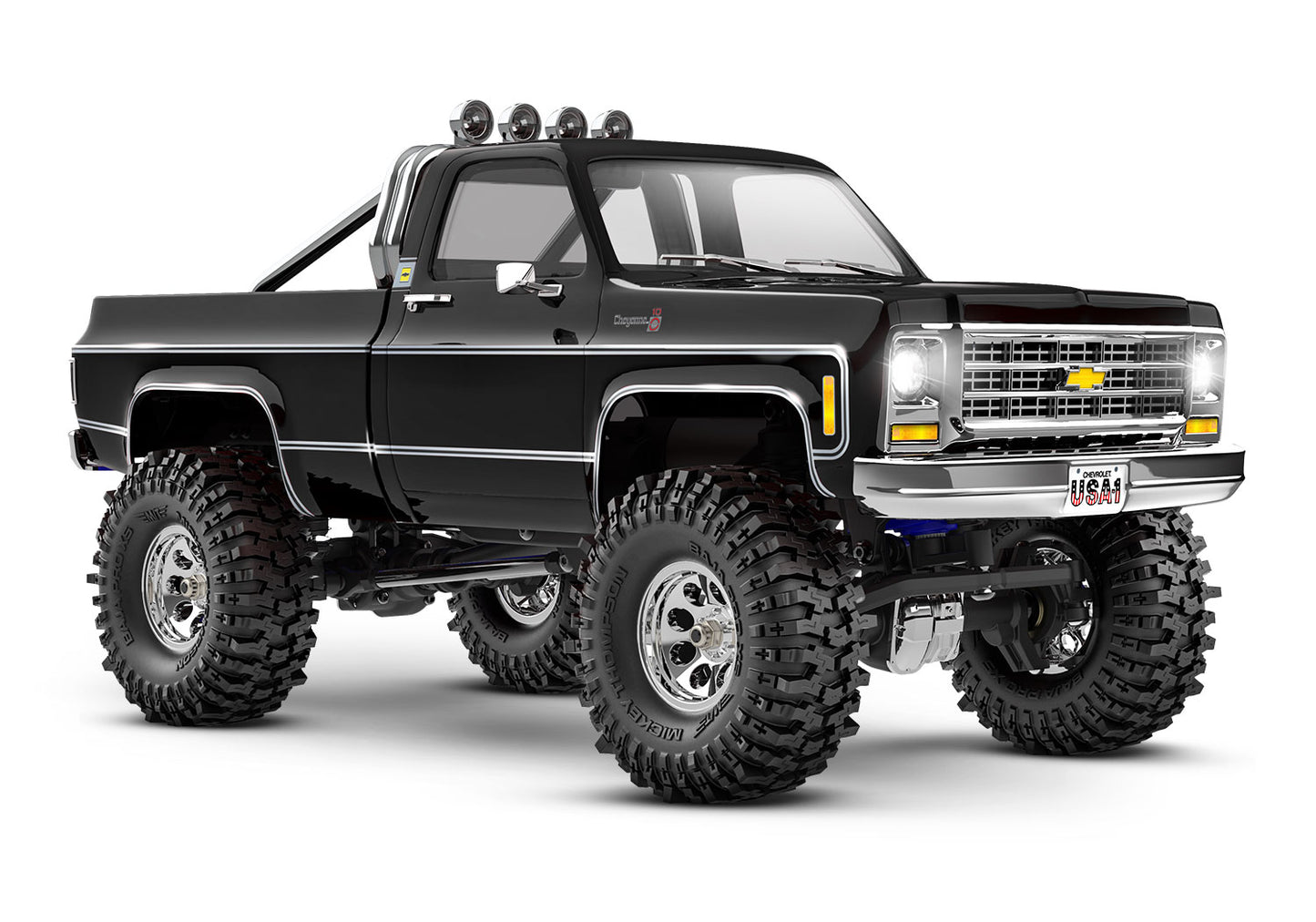 TRAXXAS - 1/18 TRX-4M HIGH TRAIL 79 K10 TRUCK (97064-1-BLK)