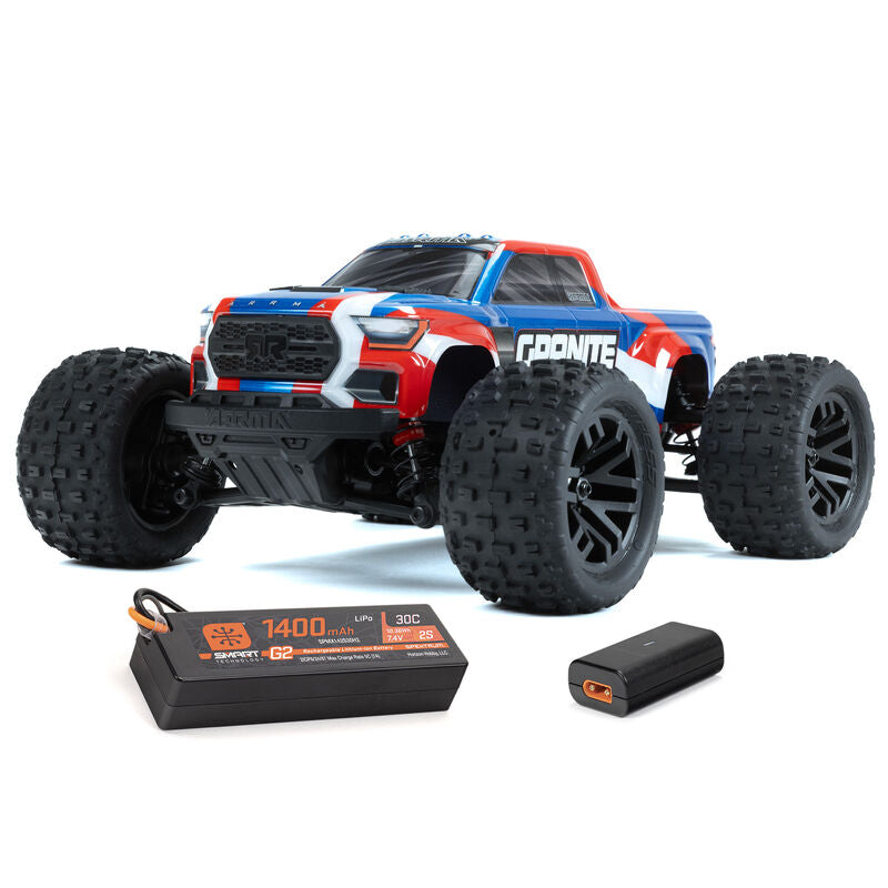 ARRMA - GRANITE GROM 4x4 SMART Small Scale MT Blue (ARA2102T1)