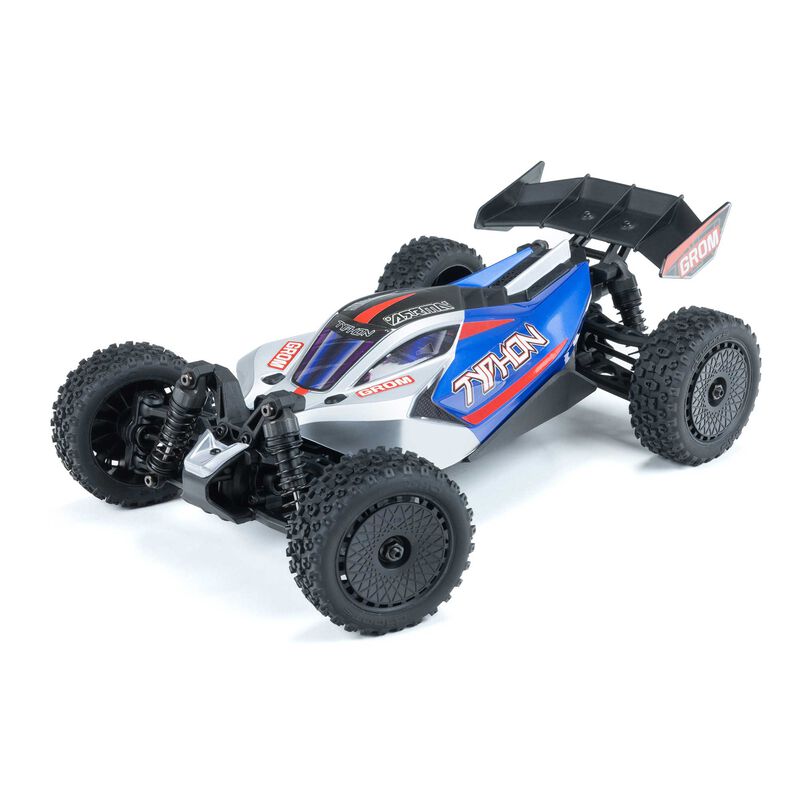 ARRMA - TYPHON GROM 4x4 SMART Small Scale Buggy Blue/Silver (ARA2106T1)