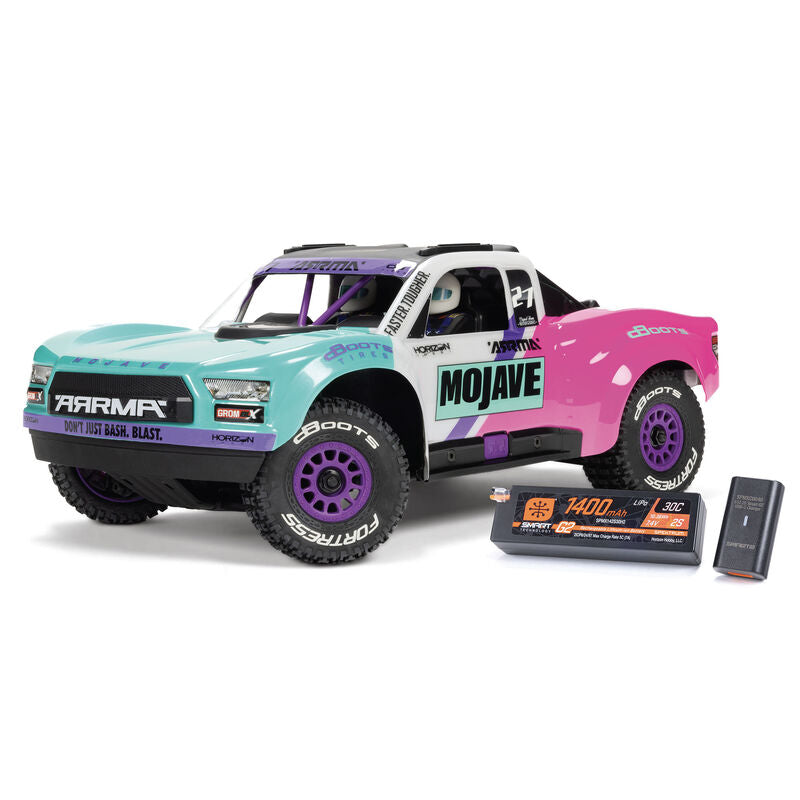 ARRMA - 1/16 MOJAVE GROM 223S DSC 4X4 RTR Brushless Desert Truck, Teal (ARA2304ST1)