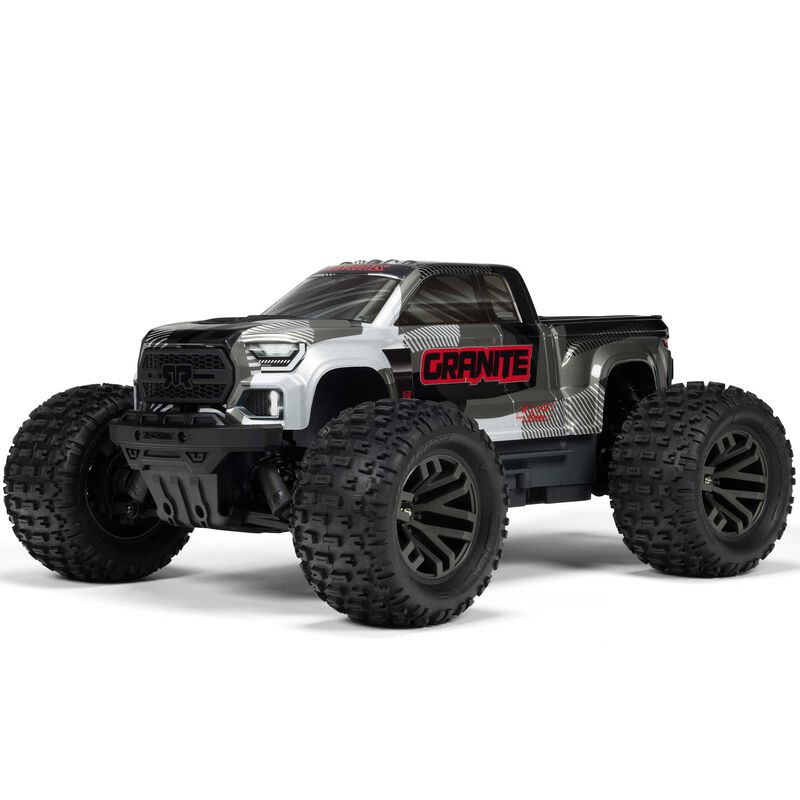 ARRMA - 1/10 GRANITE 223S DSC 4X4 RTR Brushless Monster Truck, Gun Metal (ARA4302V4T3)