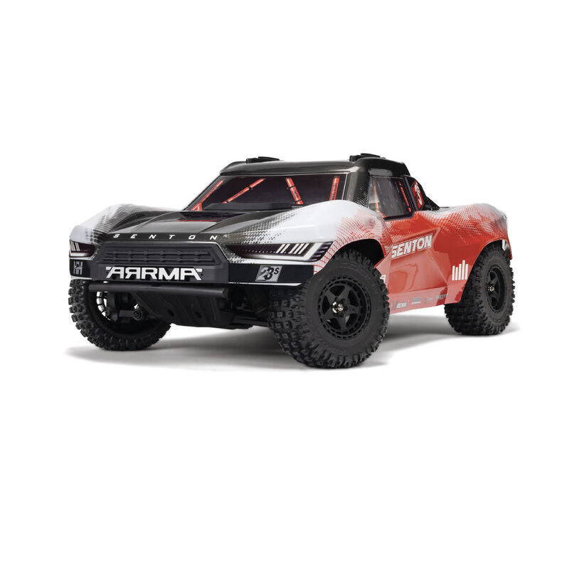 ARRMA - 1/10 SENTON 4X4 223S BLX BRUSHLESS SHORT COURSE TRUCK RTR WITH DSC, RED (ARA4303V4T2)