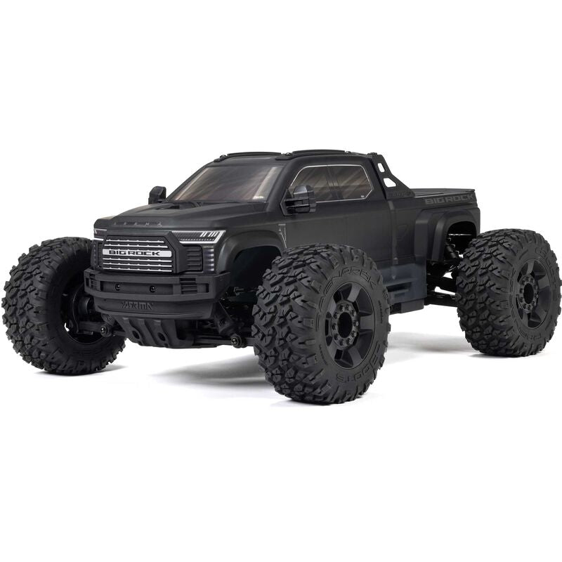 ARRMA - 1/10 BIG ROCK 223S DSC 4X4 RTR Brushless Monster Truck, Black (ARA4312V4T1)