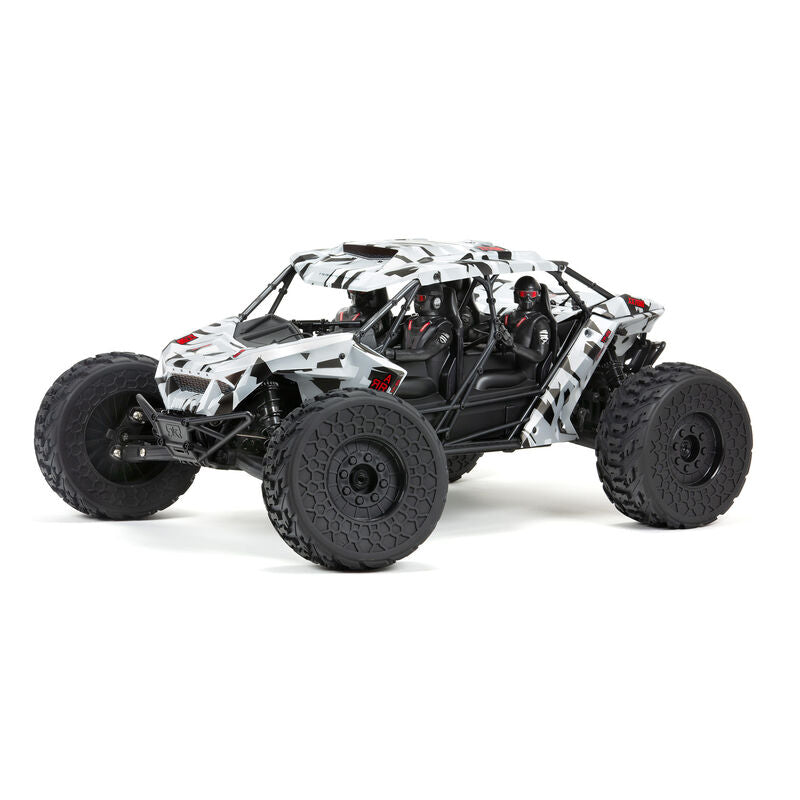 ARRMA - FIRETEAM 6S 4WD BLX 1/7 Speed Assault RTR White (ARA7618T2)