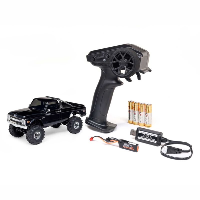 AXIAL - 1/30 Axial SCX30 Chevrolet K10 (Battery & Charger Included) (BLACK) (AXI-2260T2)