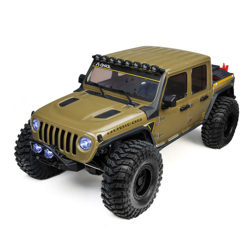 AXIAL - 1/10 SCX10 III Motobilt Waypoint Jeep JT Gladiator (Green) (AXI-2443T2)