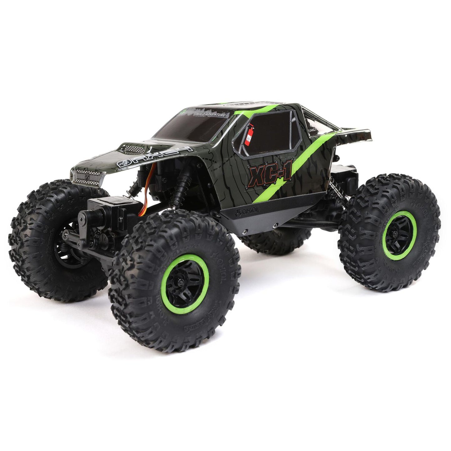 AXIAL - AX24 XC-1, 1/24th 4WS Crawler Brushed RTR, Green (AXI00003T1)