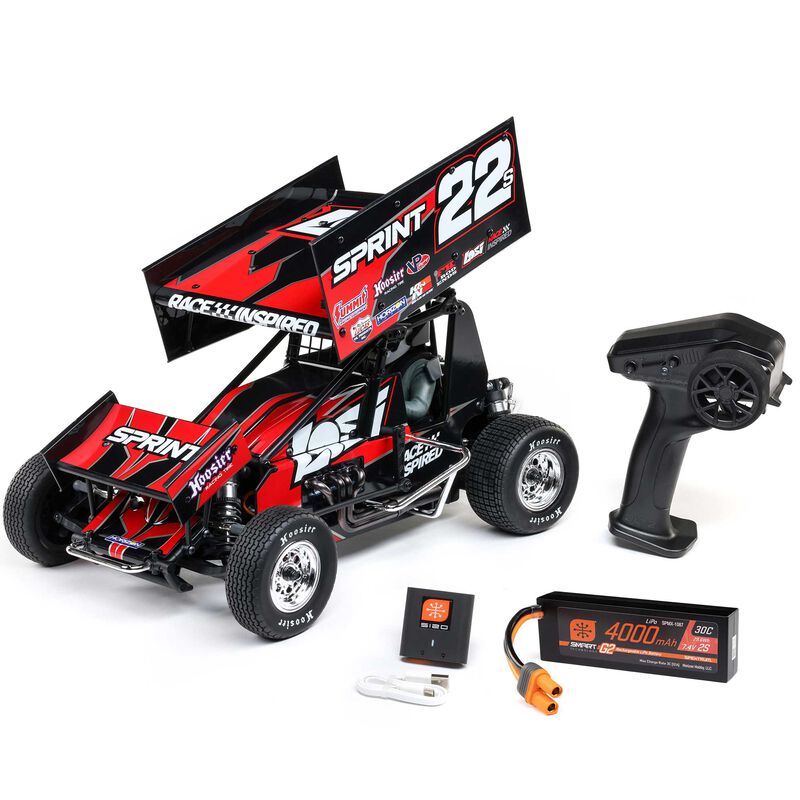 LOSI - 1/10 22S Sprint 2WD Brushless RTR (Battery & Charger Included), Red (LOS-2359)