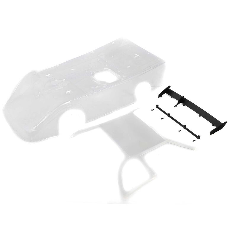 LOSI - Body, Clear: 22S DLM (LOS-4248)