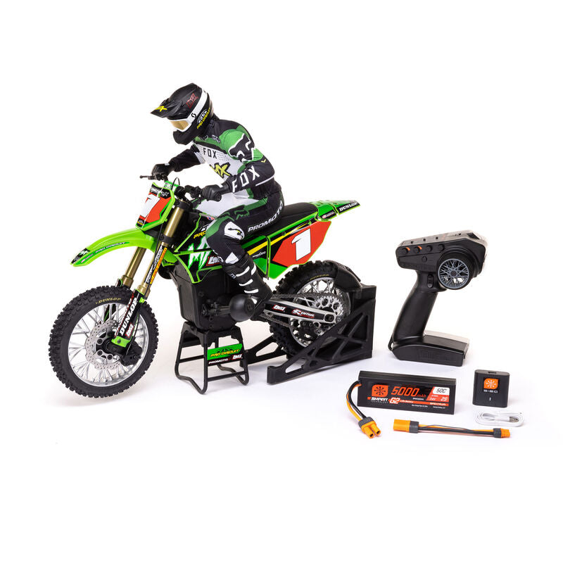 LOSI - Promoto-MX 1/4 Motorcycle RTR Combo, Pro Circuit (LOS06002)