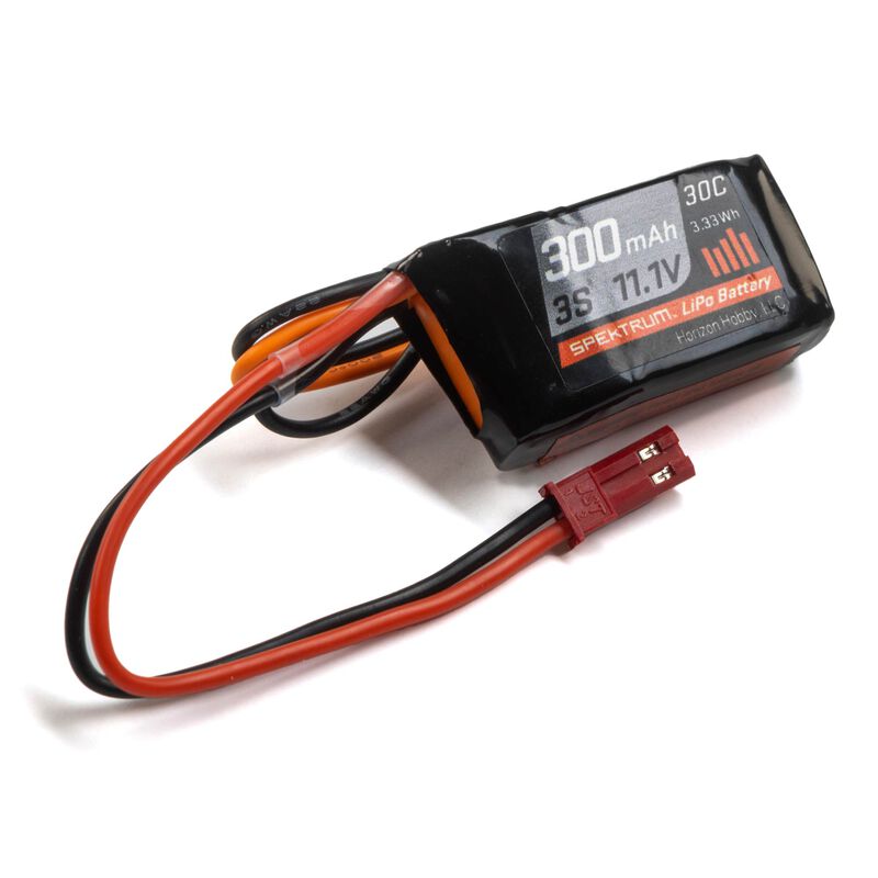 SPEKTRUM - 3S 11.1V 300mAh 30C LiPo Battery: RCY (SPMX3003SJ30)