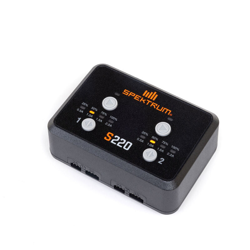 SPEKTRUM - S220 AC 2x20W Balance Charger (SPMXC0220)