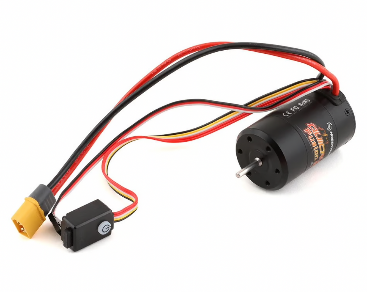 HOBBYWING - QuicRun Fusion SE FOC 2-in-1 Crawler Brushless ESC & Motor System (1800Kv) (540 Spec) (1800KV-30404317)