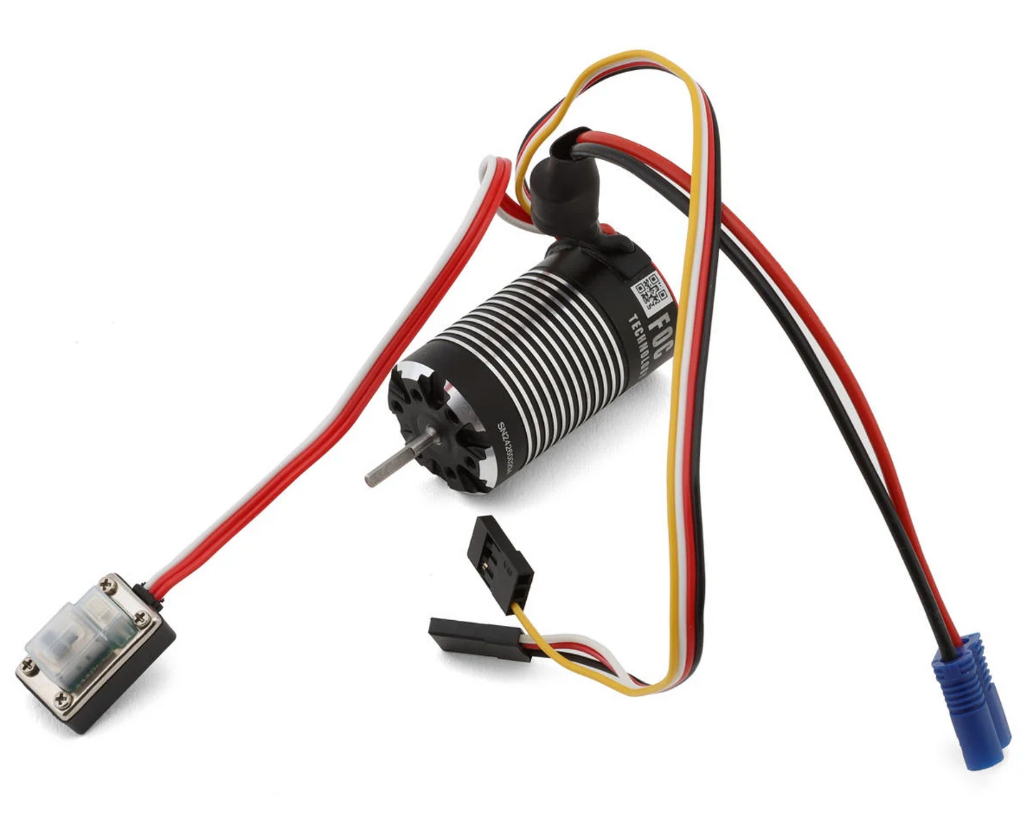 HOBBYWING - Quicrun Mini16 Fusion 370 2-in-1 Brushless ESC & Motor System w/EC2 Connector (3000Kv) (30120403)