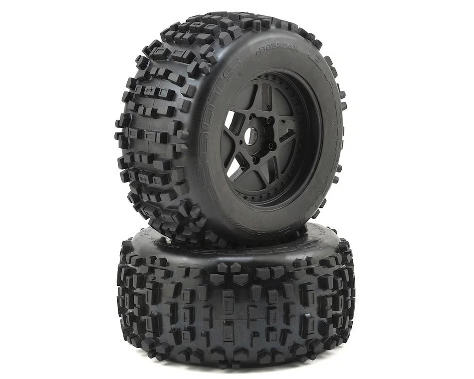 ARRMA - AR510092 dBoots Backflip MT 6S Tire Wheel Set (ARAC8795)