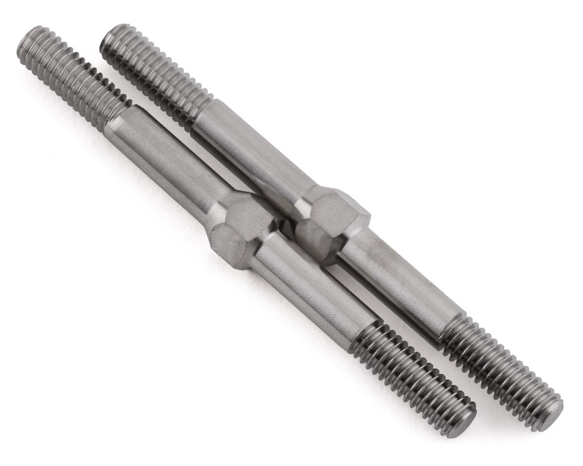 Team Associated 4x50mm Factory Team Titanium Turnbuckles (ASC1421)