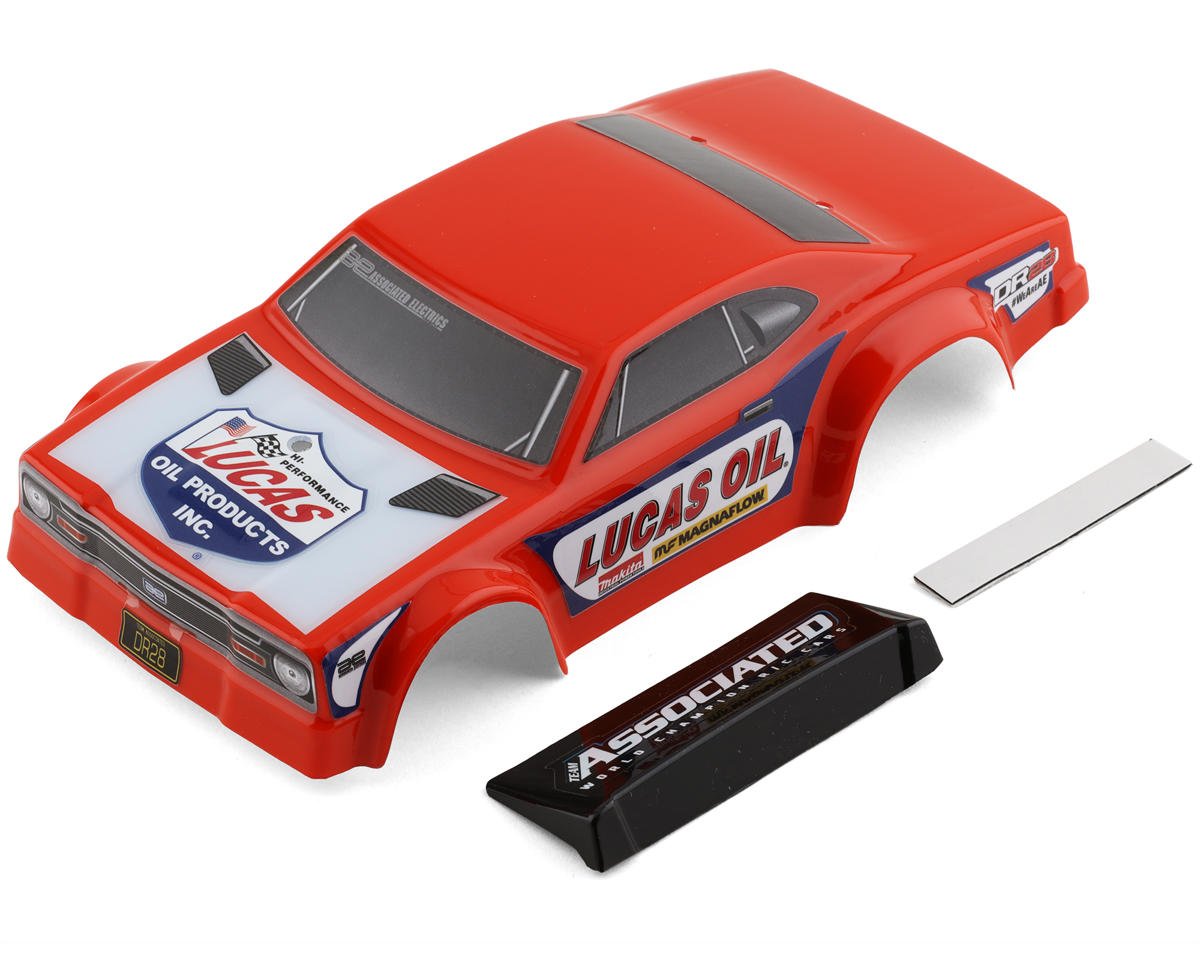 Team Associated DR28 Lucas Oil Pre-Painted Body (ASC21451)