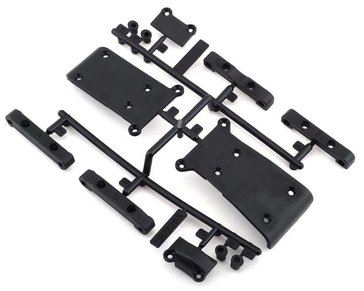 Team Associated Reflex 14B/14T Skid Plate & Arm Mount Set (ASC21501)