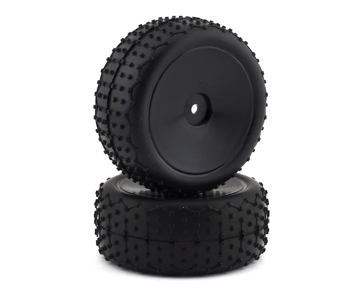 Team Associated Reflex 14B/14T Rear Wide Pre-Mounted Mini Pin Tire (2) (ASC21540)