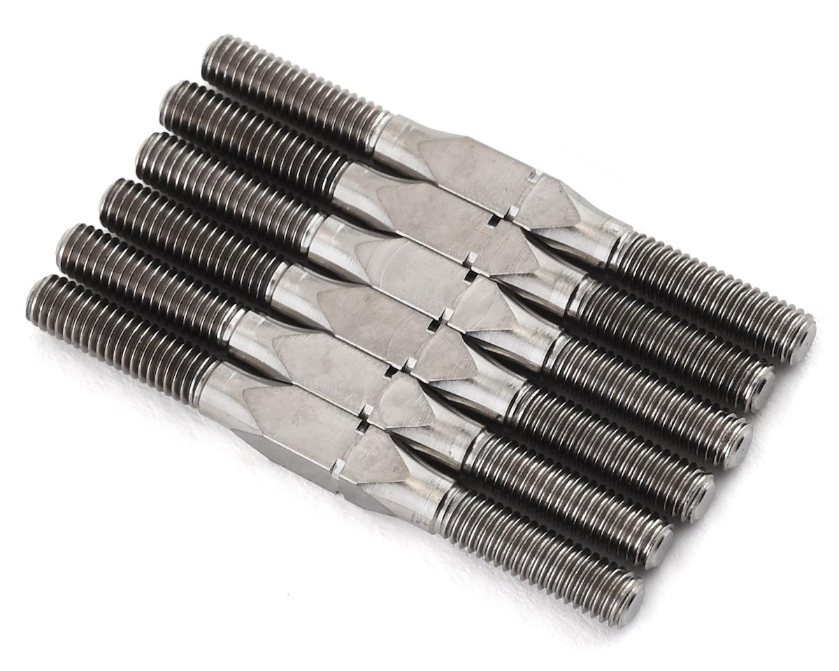 Team Associated Factory Team Reflex 14B/14T Titanium Turnbuckle Set (6) (ASC21565)