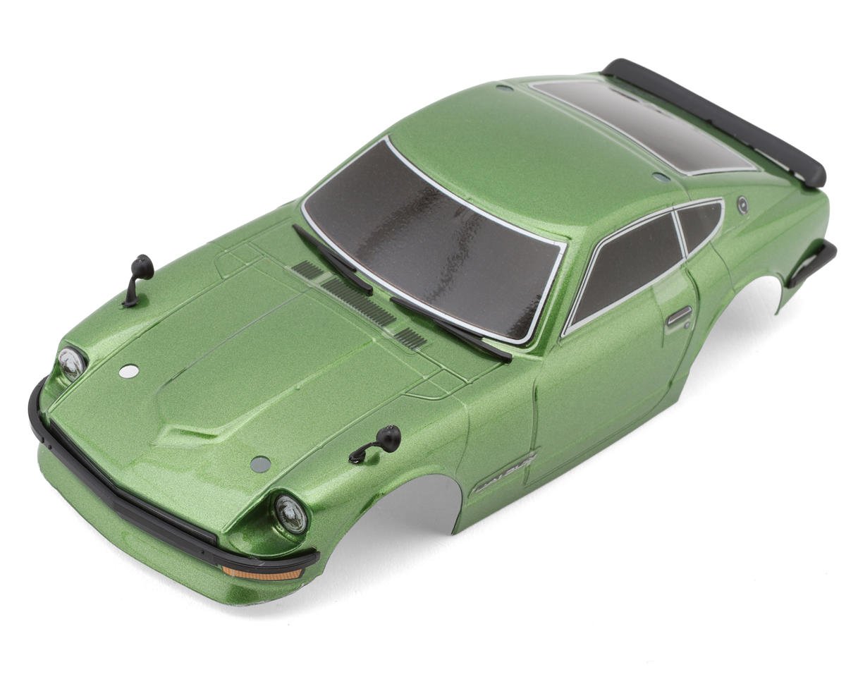 Team Associated SR27 Datsun 240Z Pre-Painted Body Set (Green) (ASC21811)