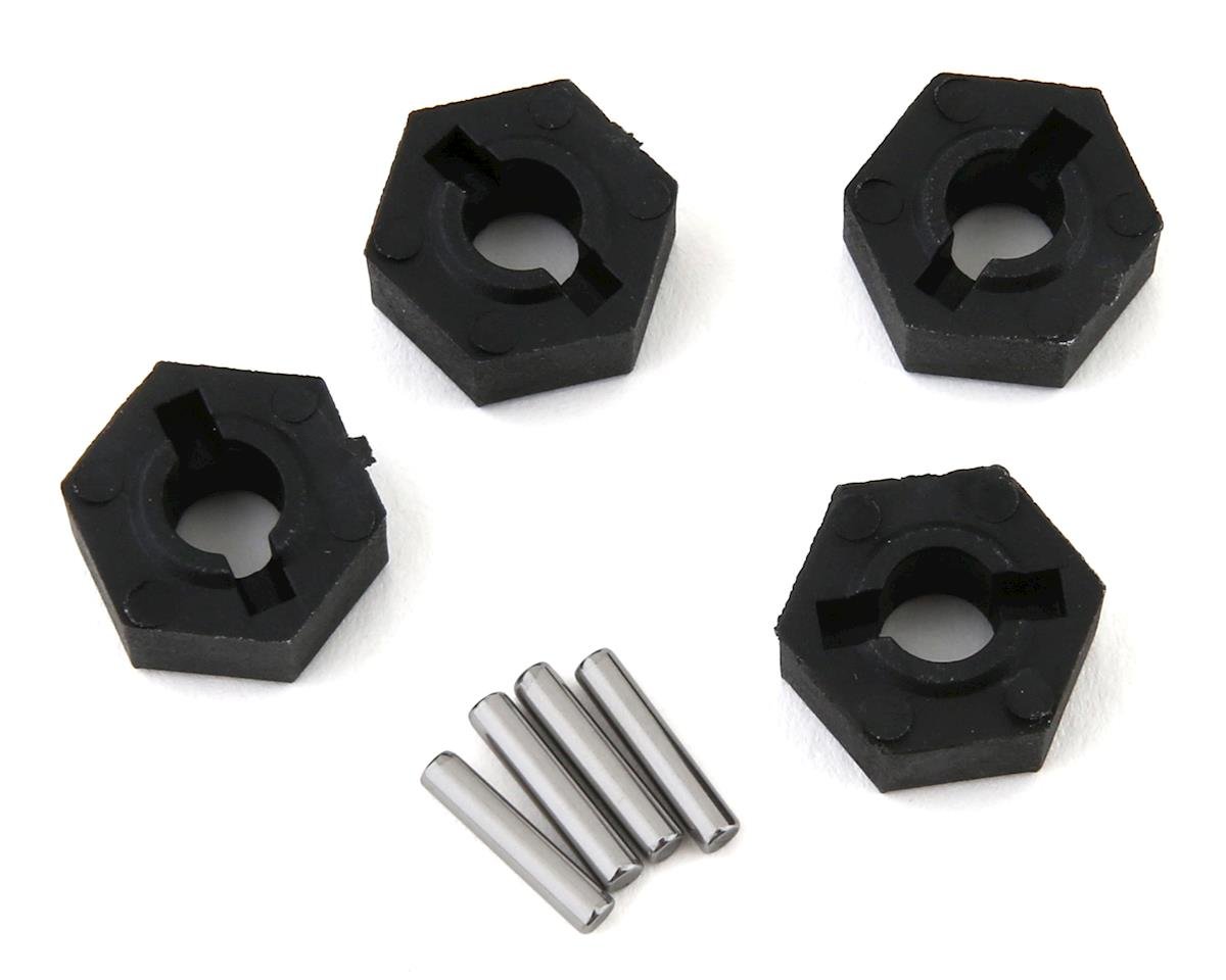 Team Associated Rival MT10 12mm Wheel Hexes (4) (ASC25820)