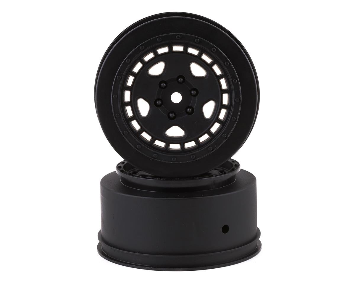 Team Associated Fifteen52 Turbomac HD Wheels (Black) (2) (Pro4 SC10) (ASC25849)