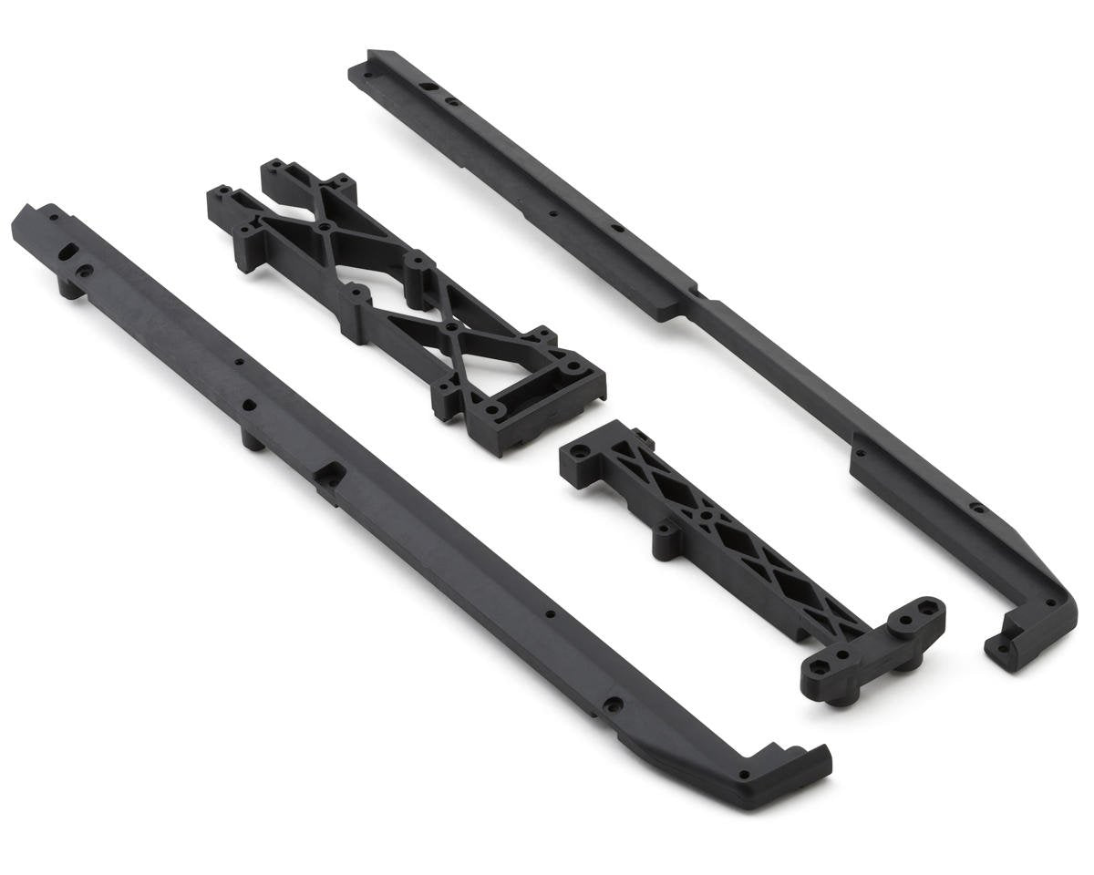 Team Associated SR7 Factory Team Carbon Lower Chassis Brace Set (ASC26075)