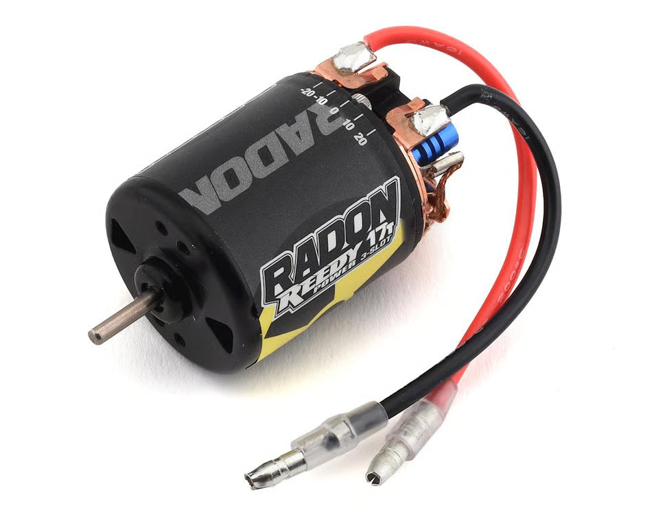 TEAM ASSOCIATED - Reedy Radon 2 3-Slot 3600Kv Brushed Motor, 17T: 3.5mm Bullet