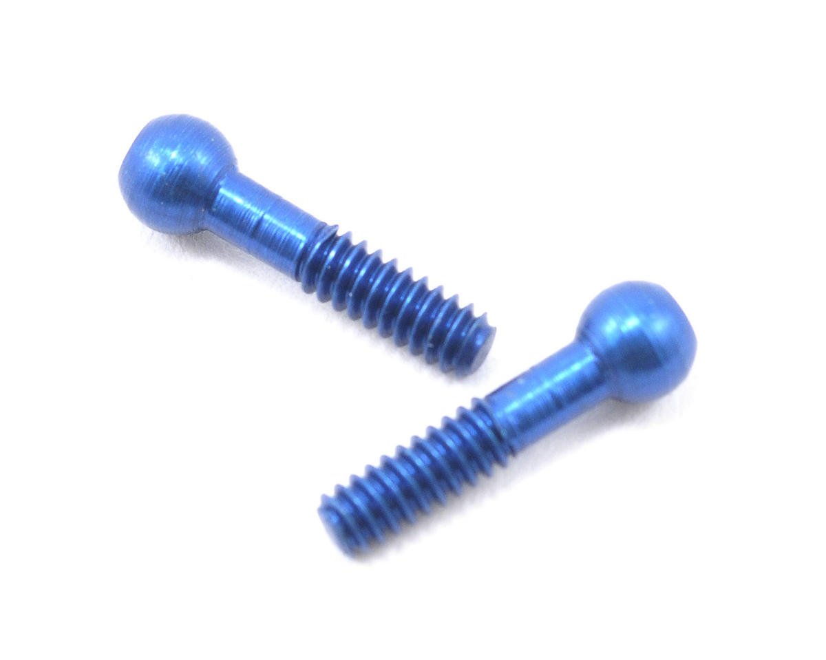 Team Associated Factory Team Roll Bar Ballstud (Blue) (2) (ASC31058)