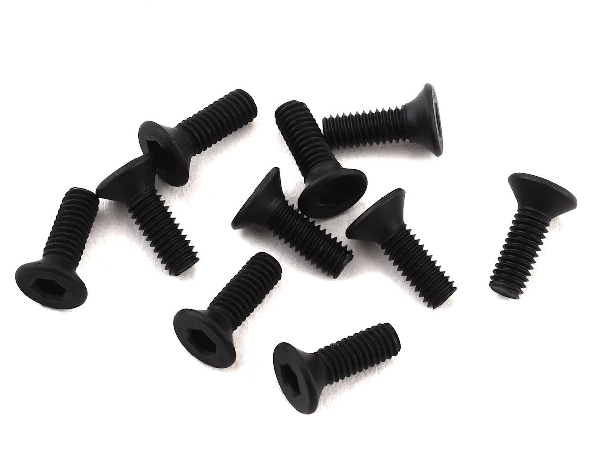 Team Associated M2.5x8mm Flat Head Screws (10) (ASC31472)