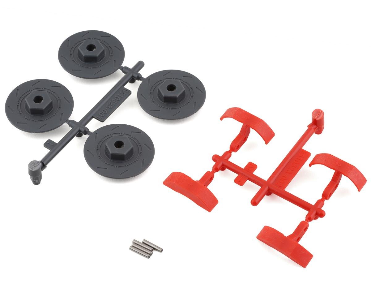 Team Associated Apex2 Wheel Hexes & Caliper Set (ASC31853)