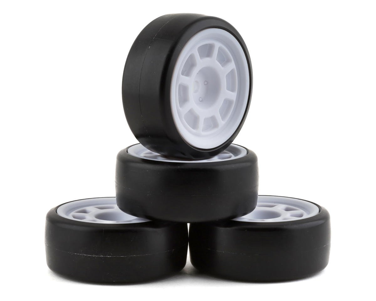 Team Associated Hoonicorn Drift Wheels & Tires (4) (ASC31900)