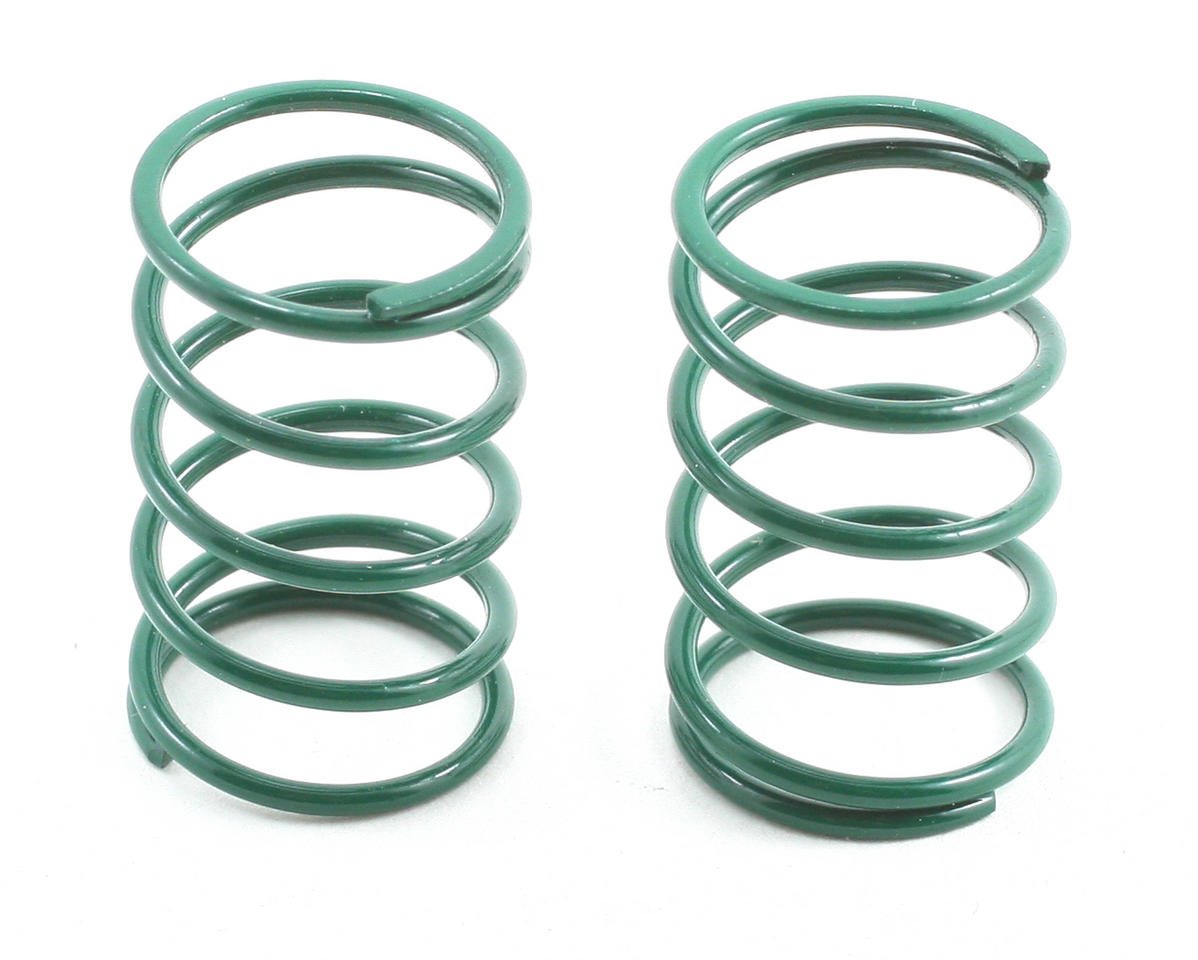 Team Associated Sedan Shock Spring Set (Green - 12lb) (2) (ASC3941)