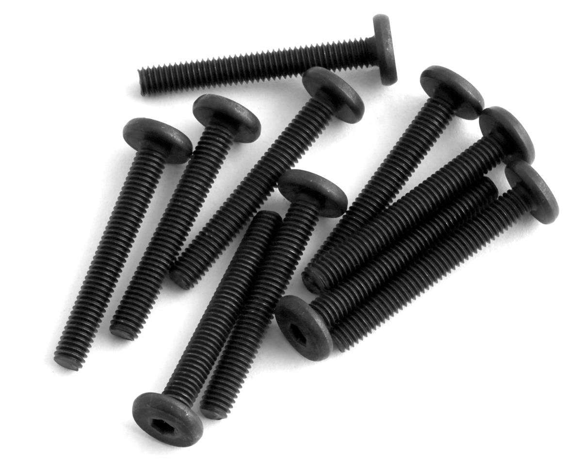 Team Associated 3x22mm LP Cap Head Screws (10) (ASC41095)